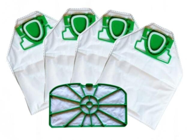 Filtr pro vysavač VORWERK Kobold VK 200 a sáčky 1+4ks