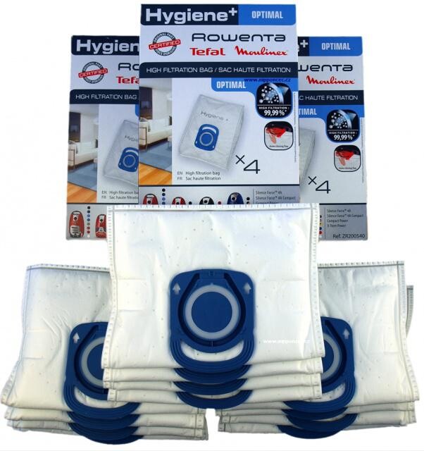 Sáčky pro vysavač ROWENTA RO6883EA X-Trem Power 4A+ 12ks Hygiene+