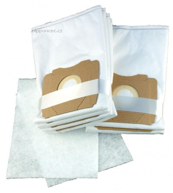 Sáčky do vysavačů ZANUSSI ZANSC00, ZANSC05, ZANSC010 8ks textilní s filtry