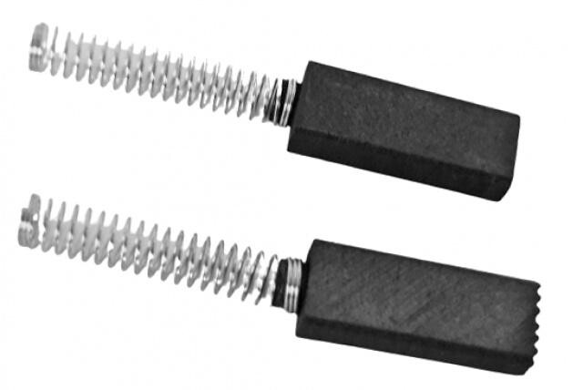 Uhlíky pro motor pro vysavač VORWERK Kobold VK 120 s pružinkou, 2ks