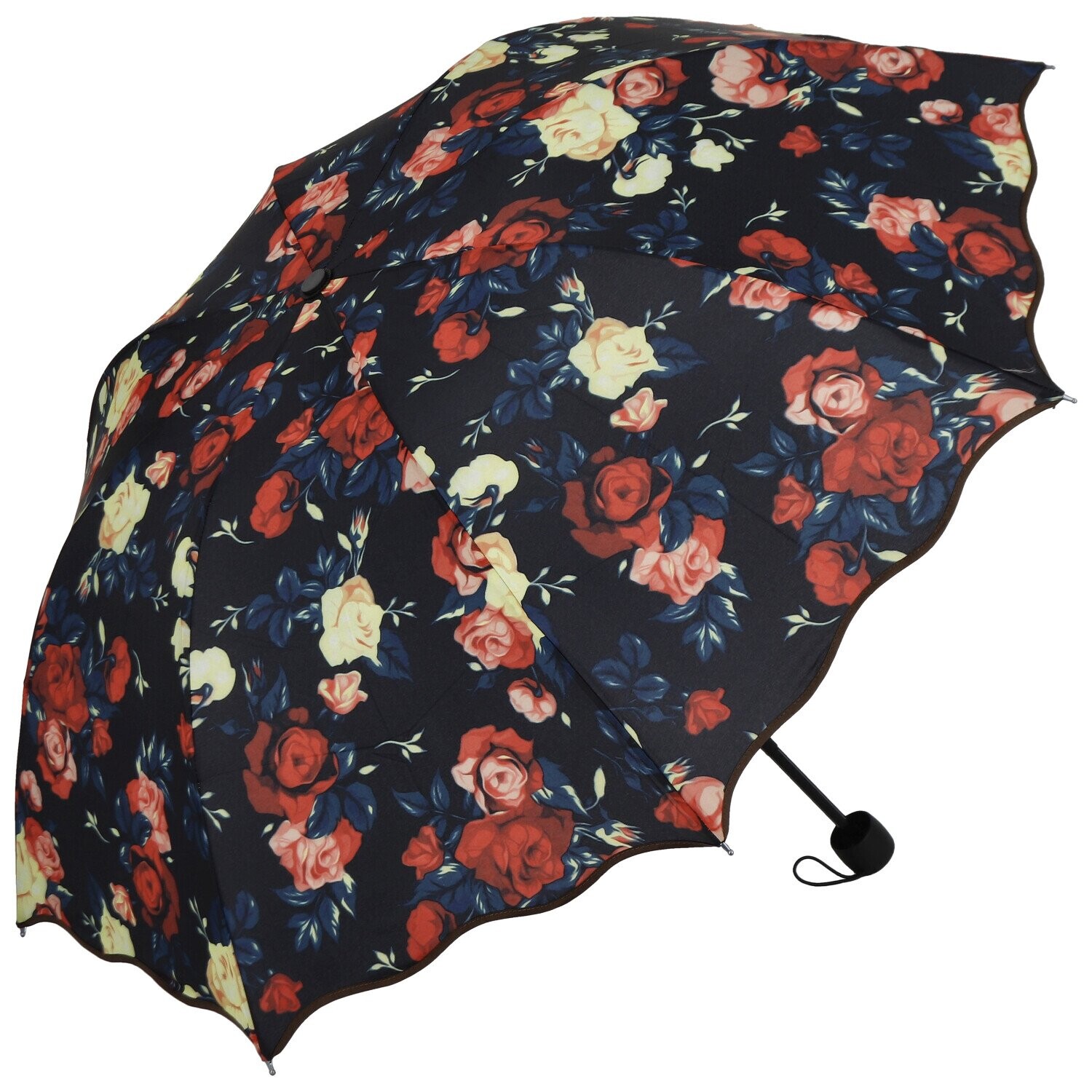 Dámský skládací deštník Plant, barevný