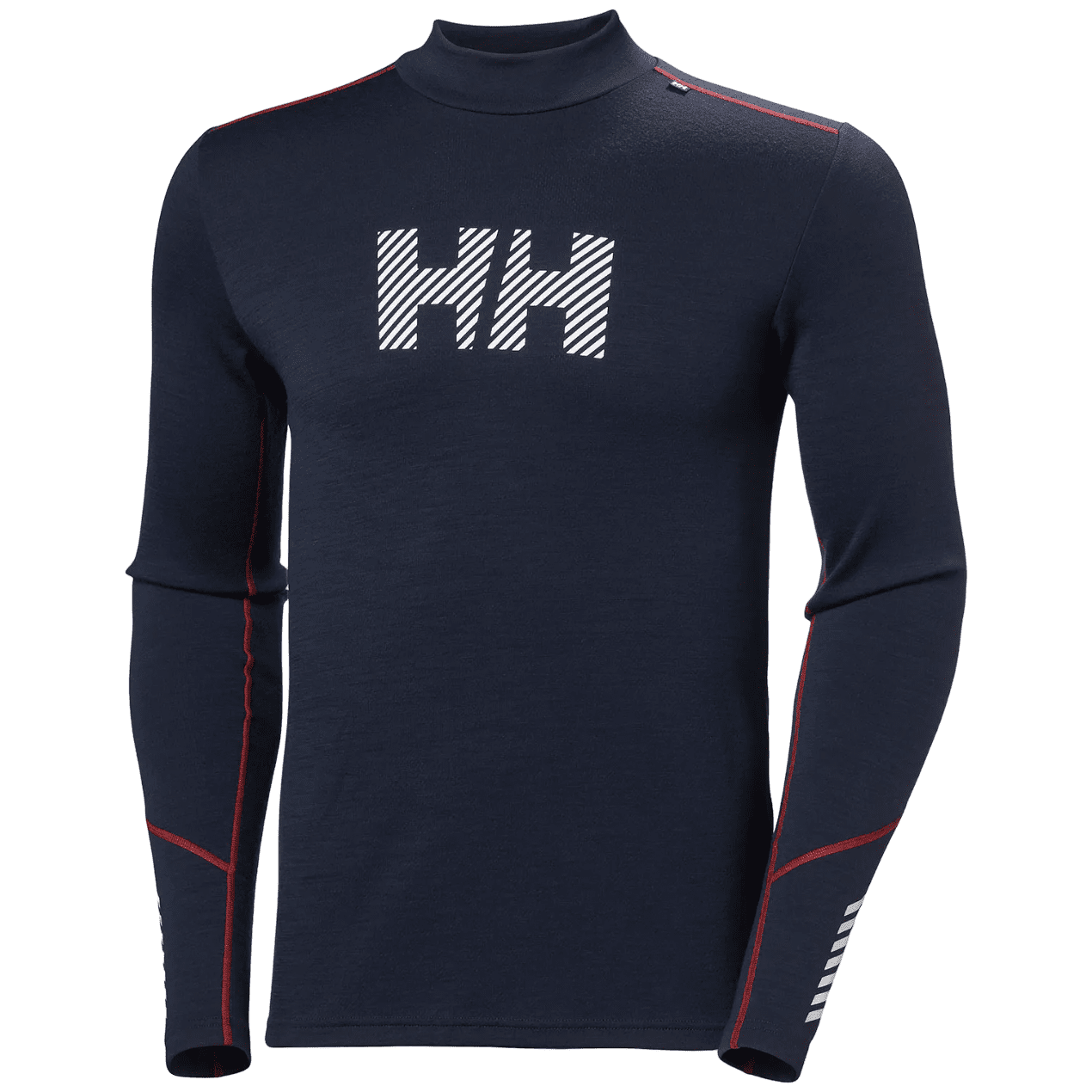 Pánské funkční triko Helly Hansen Lifa Merino Midw Logo Velikost: M / Barva: tmavě modrá