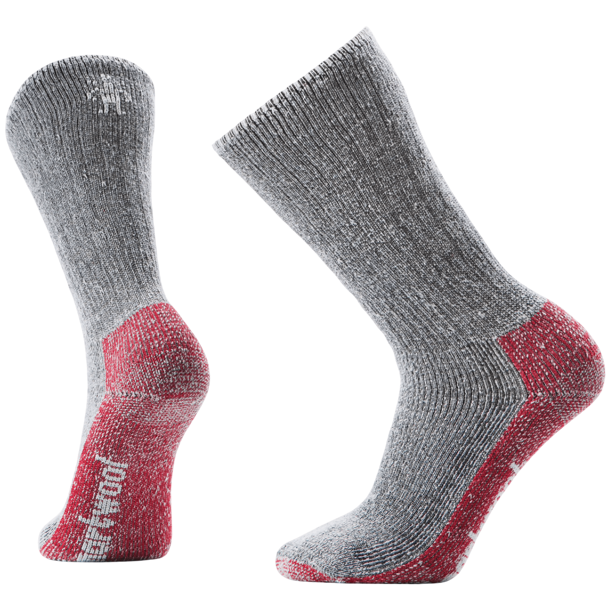 Ponožky Smartwool Mountaineer Classic Edition Max Cushion Velikost ponožek: 38-41 / Barva: červená/šedá