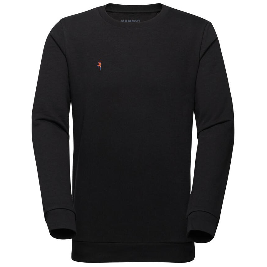 Pánský svetr Mammut Mammut Core ML Crew Neck Men Alpinist Velikost: L / Barva: černá