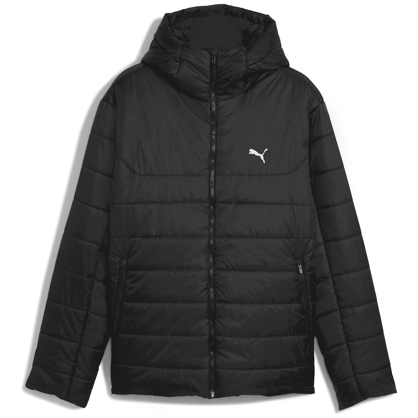 Pánská bunda Puma ESS Hooded Padded Jacket Velikost: M / Barva: černá