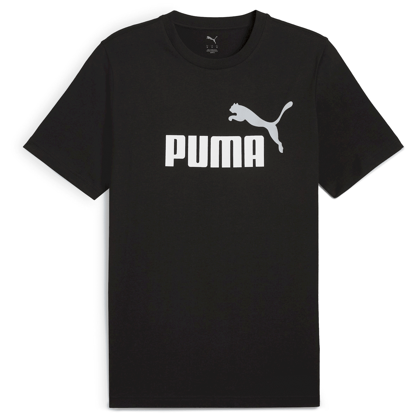 Pánské triko Puma ESS 2 Color No. 1 Logo Tee Velikost: L / Barva: černá