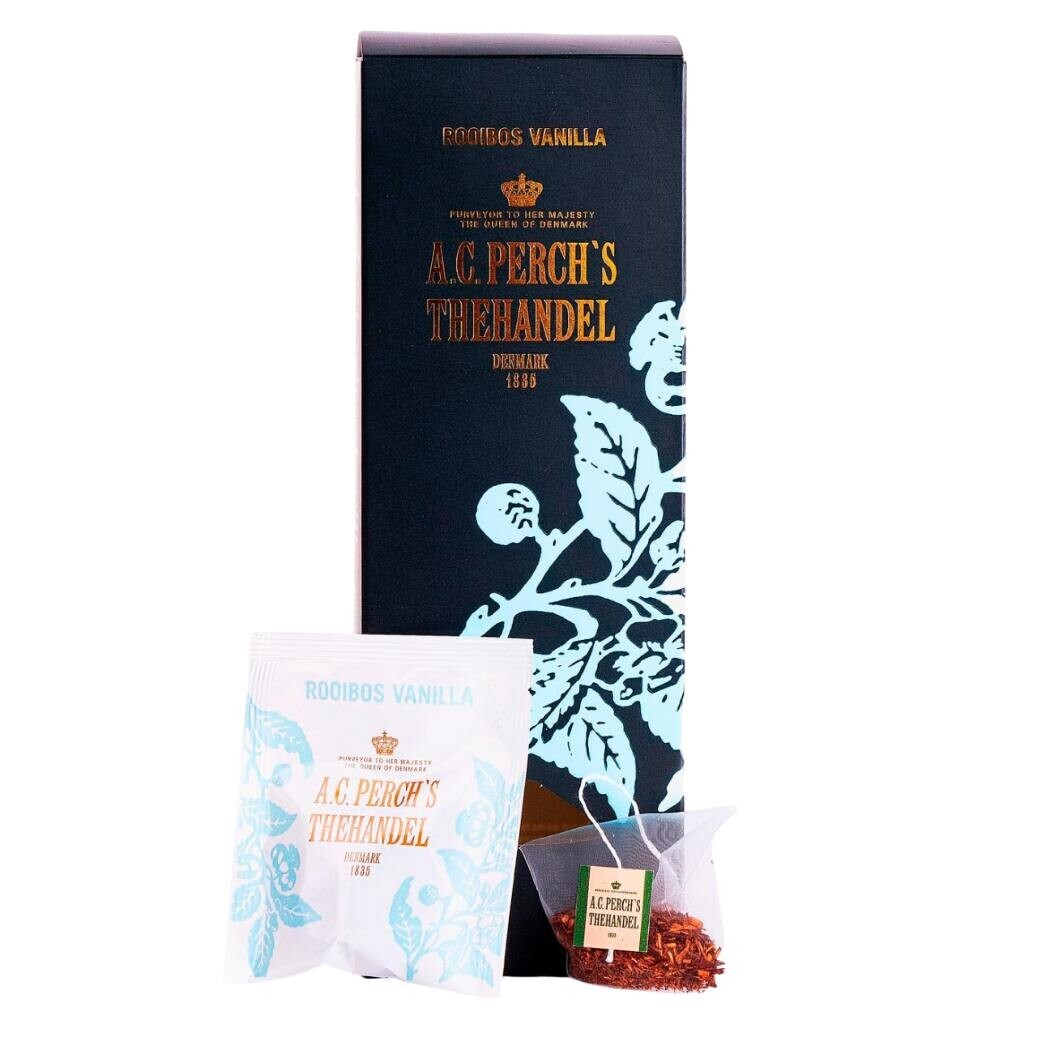 Rooibos čaj ROOIBOS VANILLA, 25 čajových sáčků, A.C. Perch's Thehandel