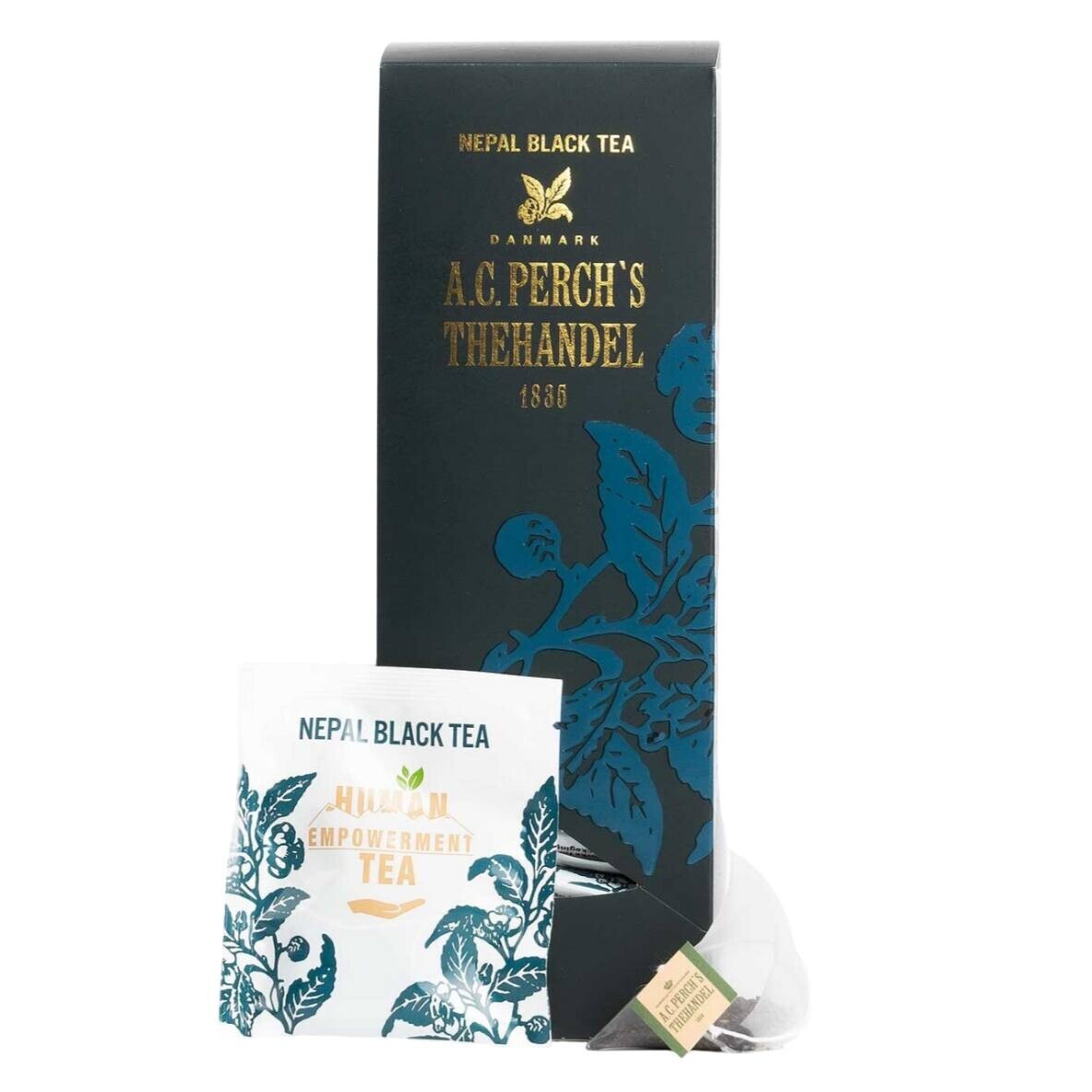 Černý čaj NEPAL, 25 čajových sáčků, A.C. Perch's Thehandel