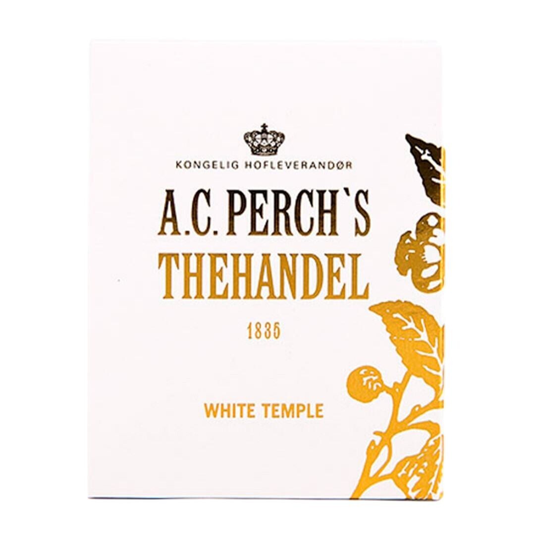 Bílý čaj WHITE TEMPLE, 10 čajových sáčků, A.C. Perch's Thehandel