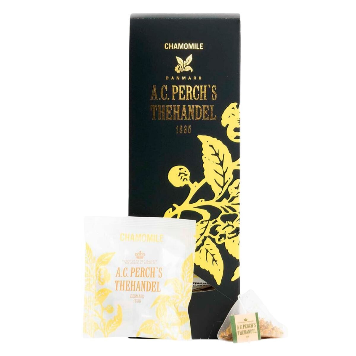 Bylinný čaj CHAMOMILE, 25 čajových sáčků, A.C. Perch's Thehandel