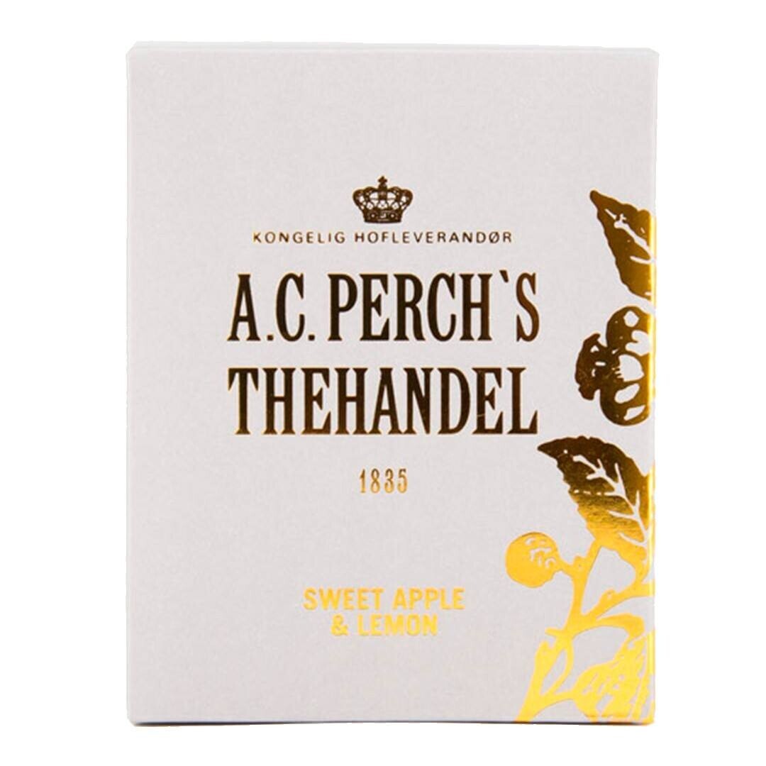 Černý čaj SWEET APPLE & LEMON, 10 čajových sáčků, A.C. Perch's Thehandel