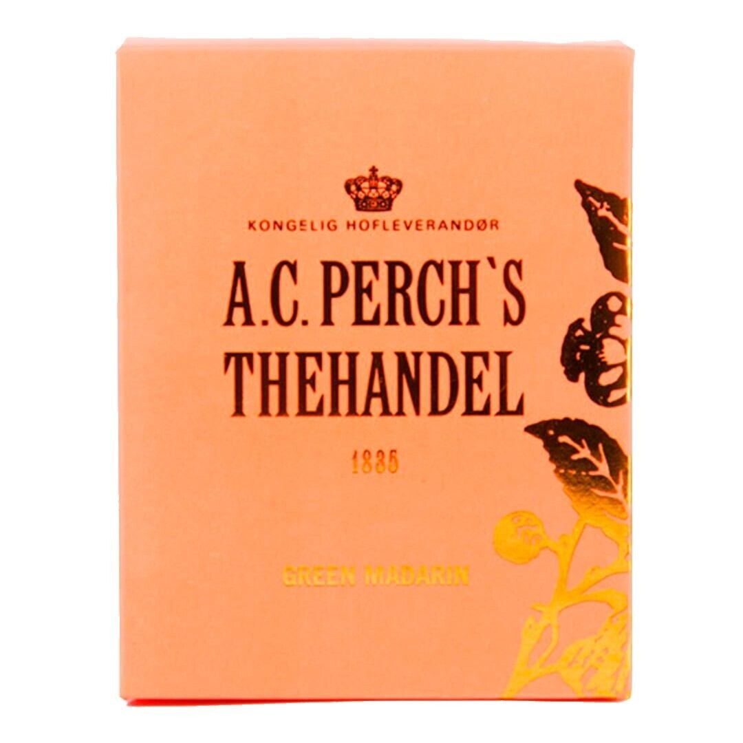 Zelený čaj GREEN MANDARIN, 10 čajových sáčků, A.C. Perch's Thehandel