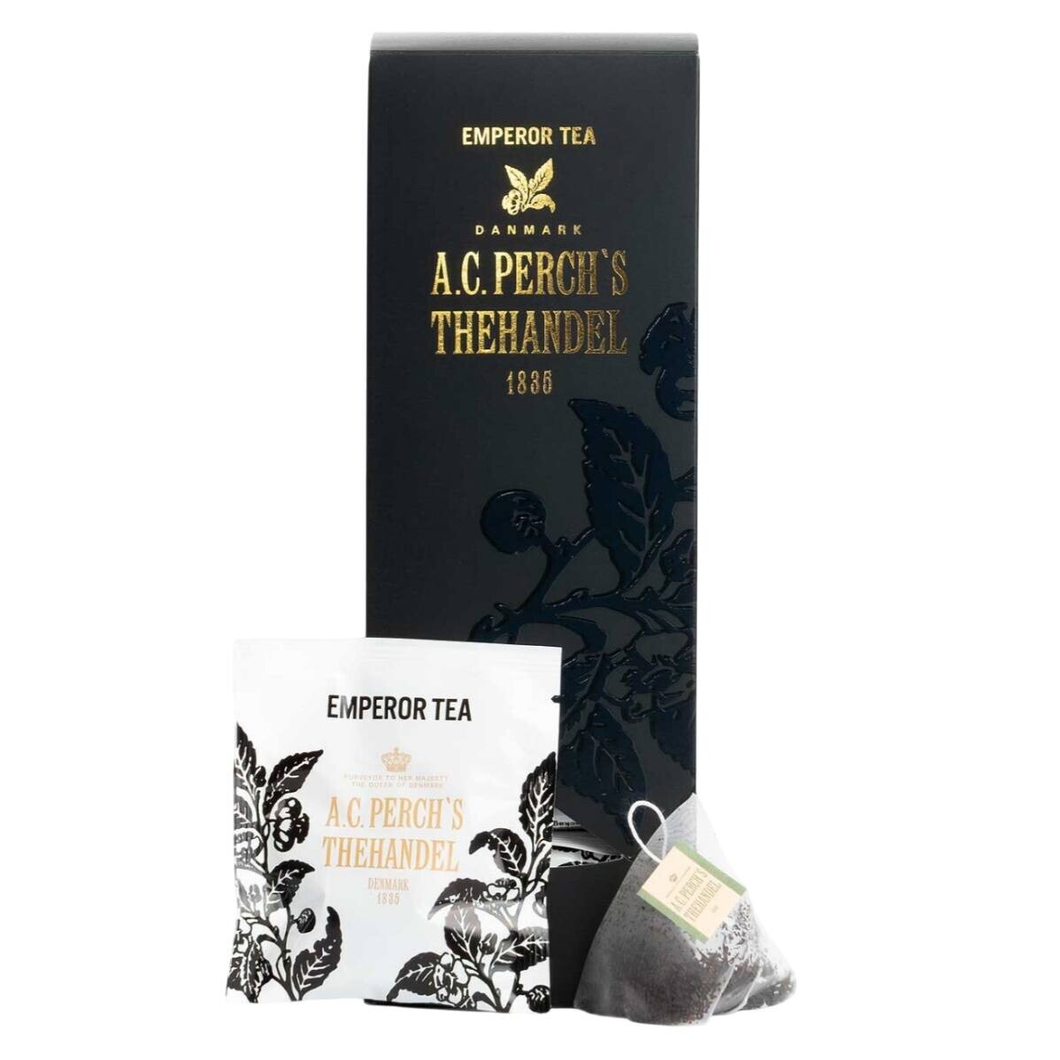 Černý čaj EMPEROR TEA, 25 čajových sáčků, A.C. Perch's Thehandel