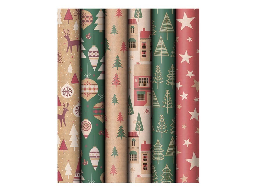 MFP 5811875 Balicí papír vánoční role 200x70 kraft mix č.  5