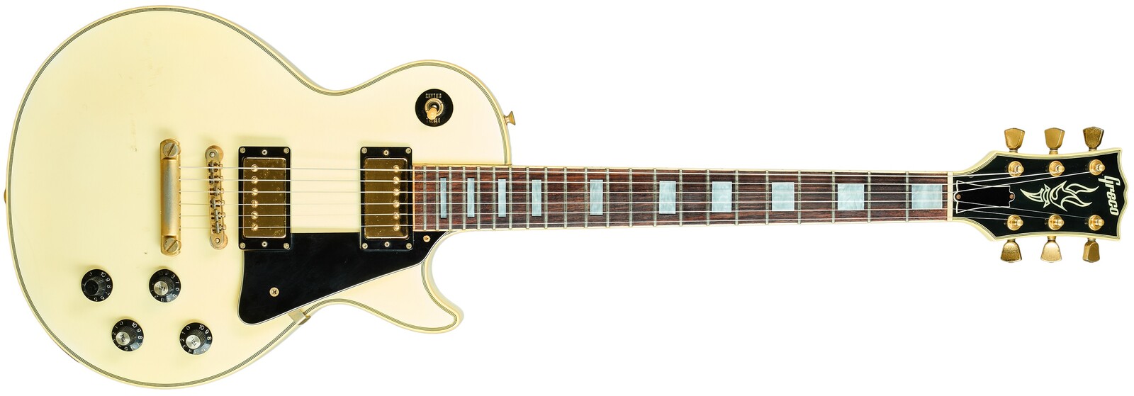 Greco 1990 Les Paul Olympic White