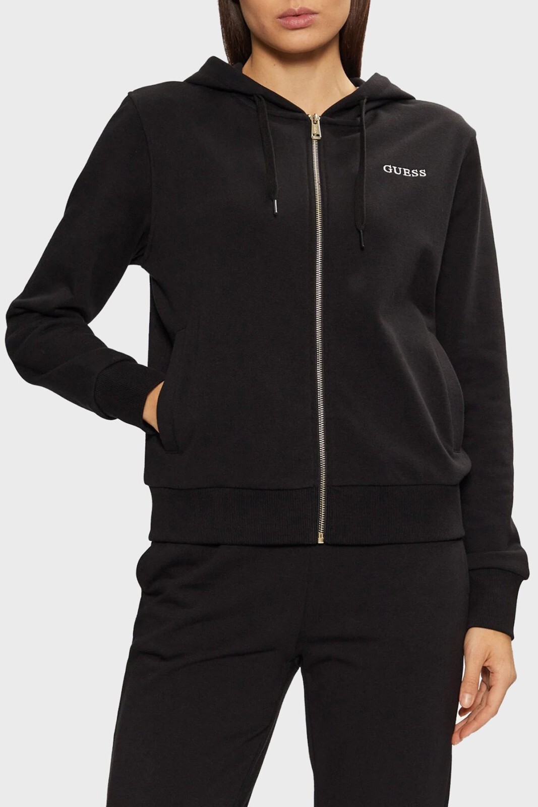 Guess sofia zipper sweatshirt s