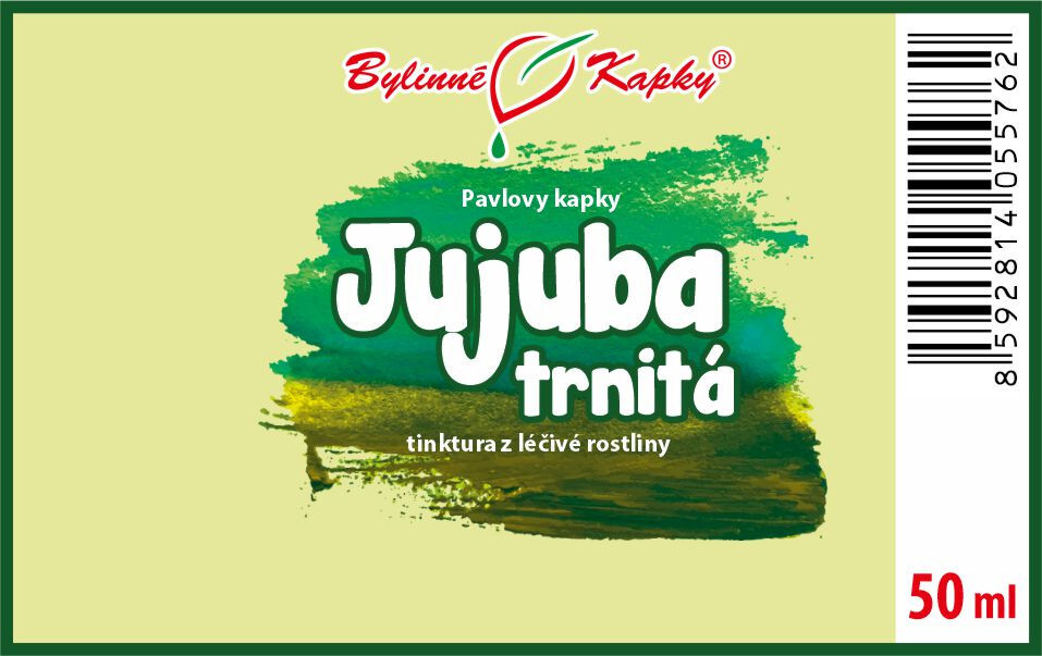 Jujuba trnitá (TCM) - Pavlovy bylinné kapky (tinktura) 50 ml