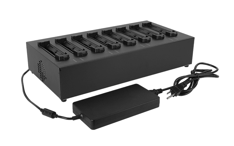 Getac GCECEA battery charging station, 8 slots, EU