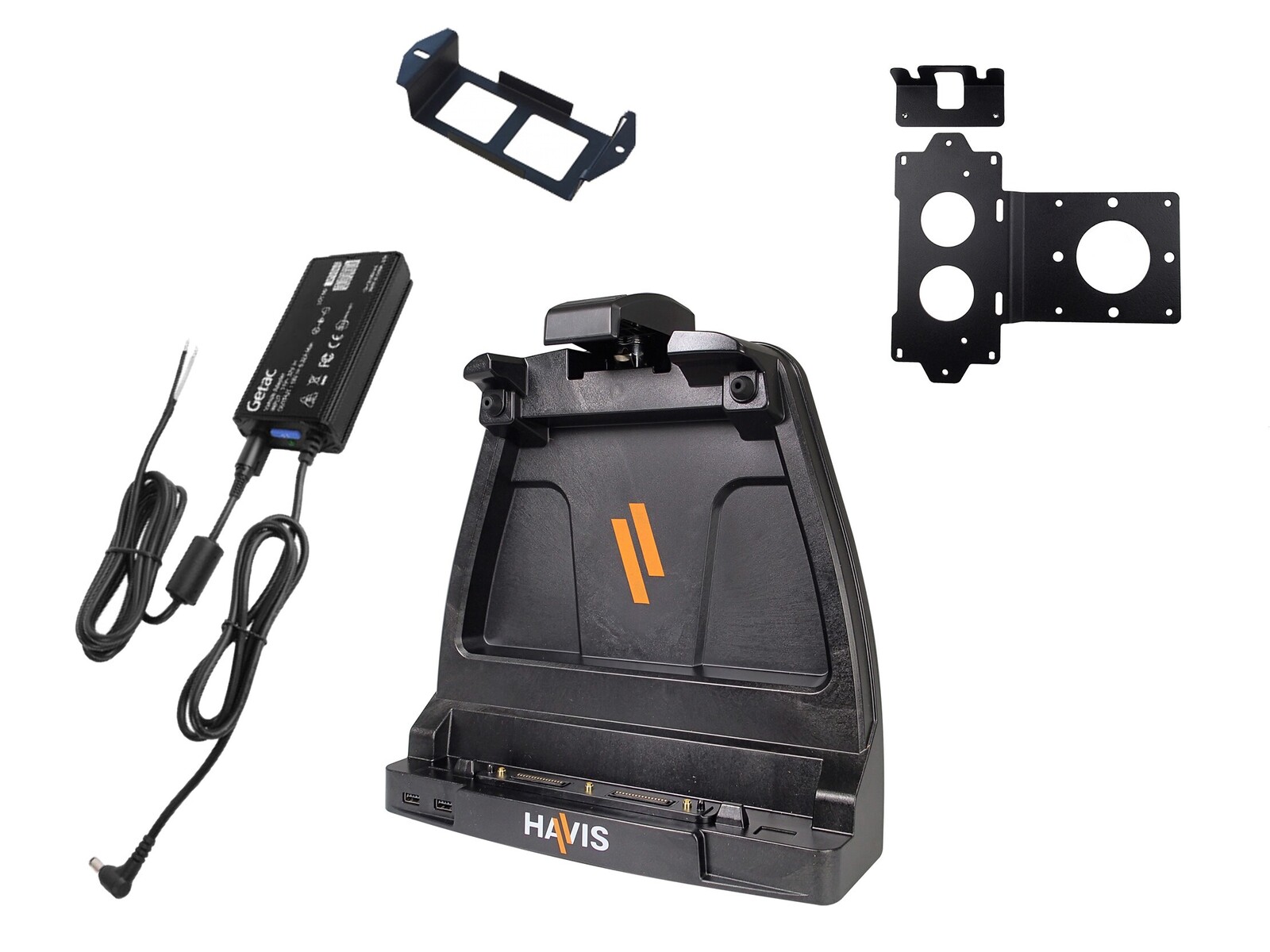 Getac 543314200102 Havis vehicle dock, Tri-Pass Through