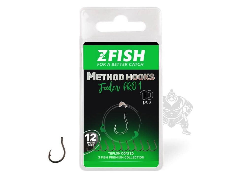 Zfish Háčky Method Feeder Pro 1 - 10