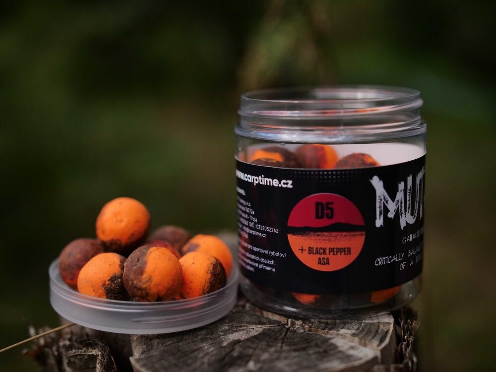 G.B.U. Boilies Mutant D5 + Black Pepper + ASA - 20mm
