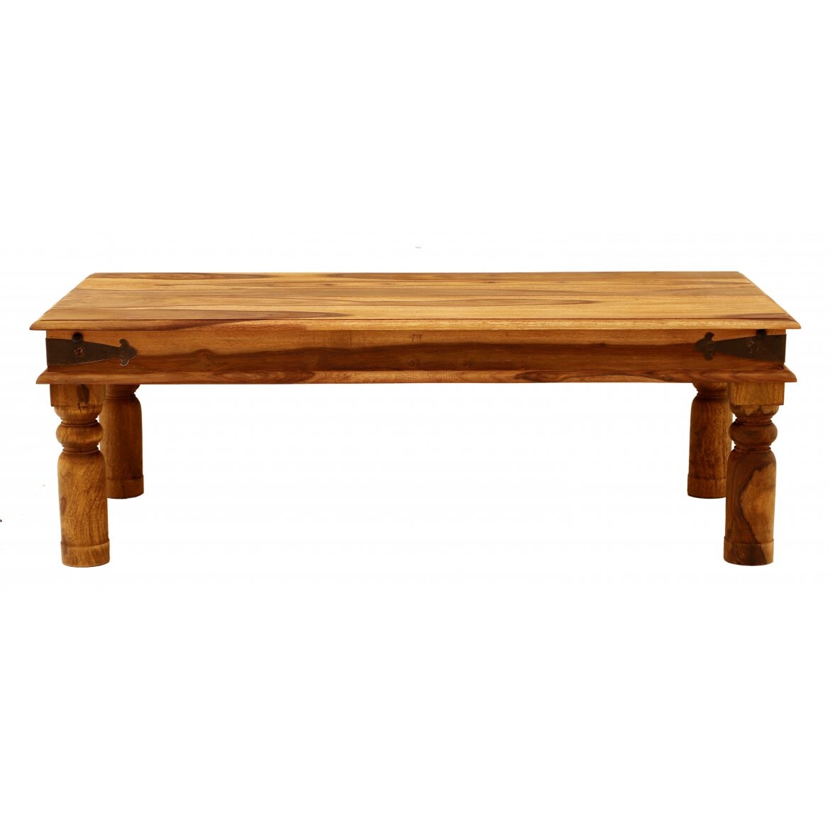 indickynabytek.cz - Konferenční stolek Jali 100x50x50 z indického masivu palisandr / sheesham