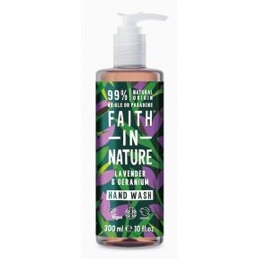 Faith in Nature Tekuté mýdlo Levandule & Geranium 400ml
