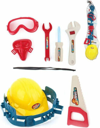 Sada nářadí s opaskem a helmou