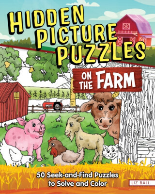 Hidden Picture Puzzles on the Farm - Liz Ball