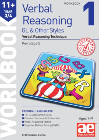 11+ Verbal Reasoning Year 3/4 GL & Other Styles Workbook 1 - Christine Draper