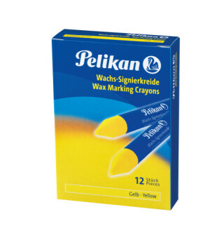 Pelikan - Vosková pastelka, žlutá