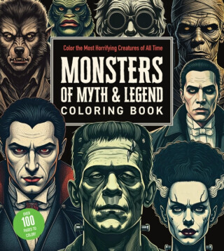 Monsters of Myth and Legend Coloring Book - Editors of Chartwell Books