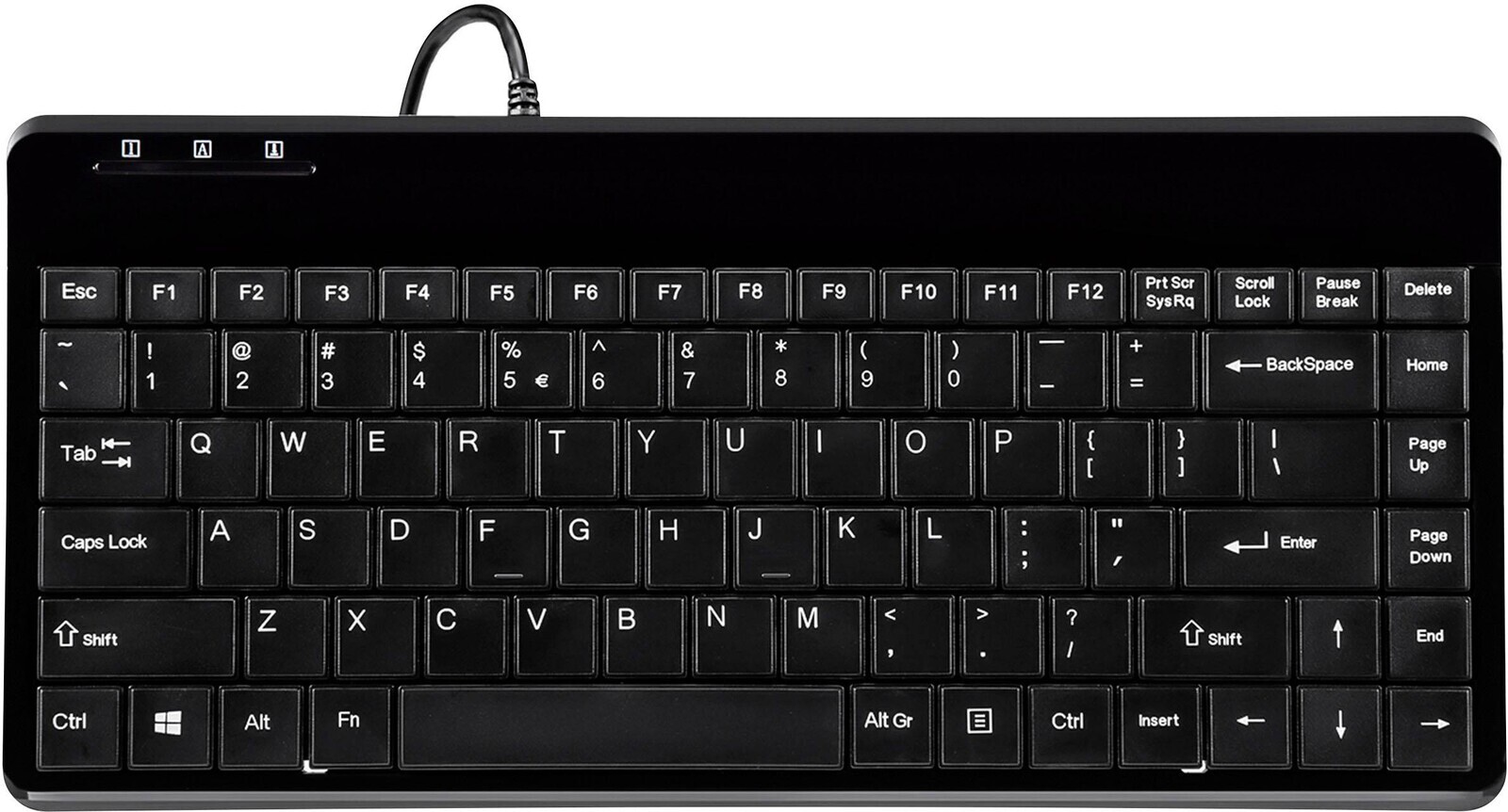 Perixx PERIBOARD-409DEH USB klávesnice německá, QWERTZ černá USB konektor