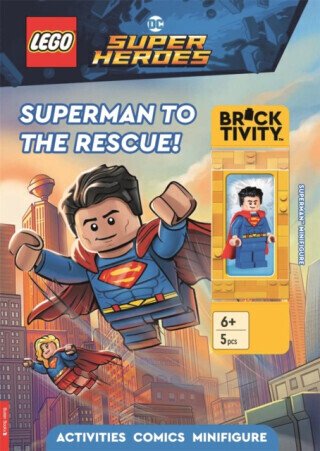 LEGOÂ® DC Super Heroes: Superman to the Rescue Activity Book (with Supermanâ„¢ minifigure) - Buster Books, LEGOÂ®