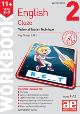 11+ English Year 5-7 Cloze Workbook 2 - Dr Stephen C Curran, Warren J. Vokes