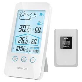 SENCOR Meteostanice SWS 3000 W bílá, rozbalené
