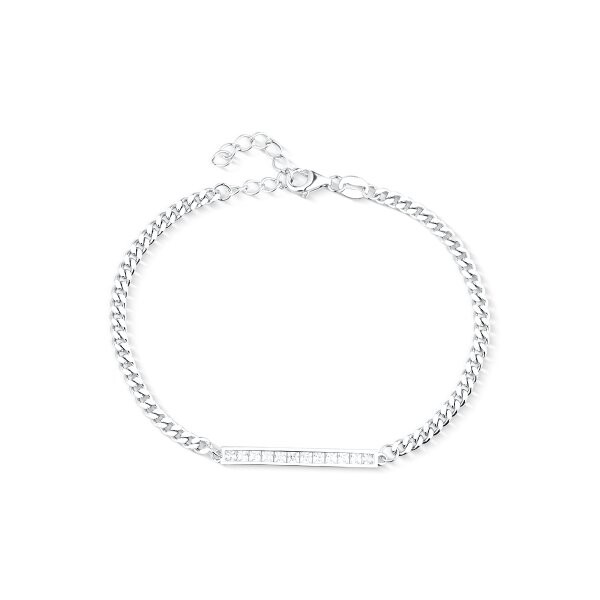 Náramek se syntetickými kameny 166-258-052900-0000