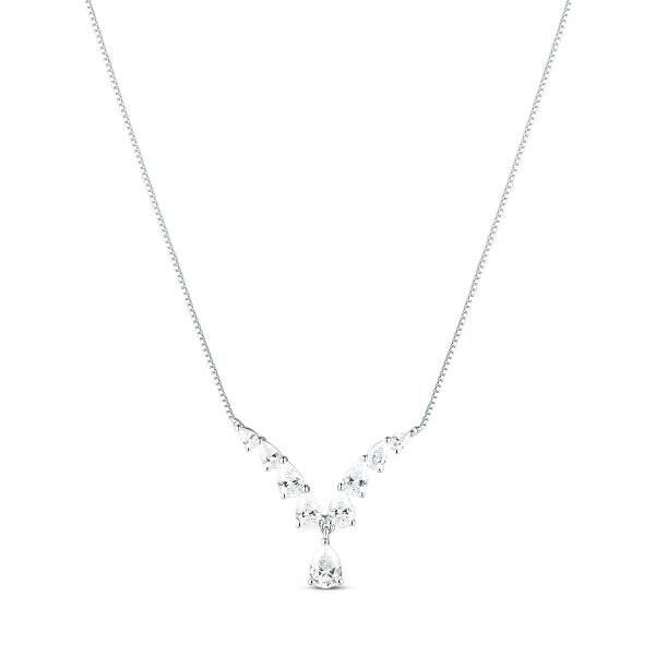 Náhrdelník se syntetickými kameny 176-258-000417-0000