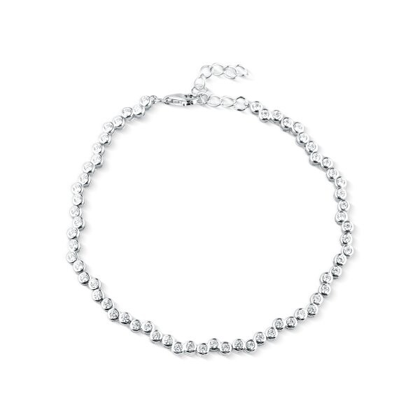 Náramek se syntetickými kameny 166-258-000350-0000