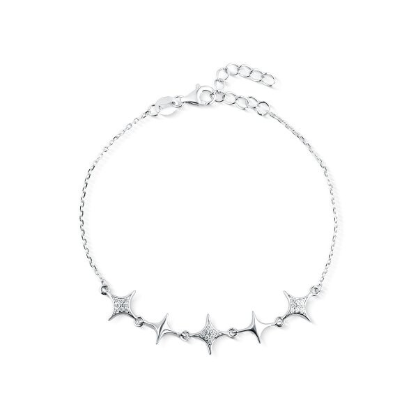 Náramek se syntetickými kameny 166-258-000436-0000