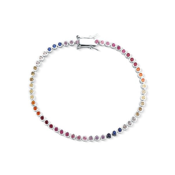 Náramek se syntetickými kameny 166-258-0403 18