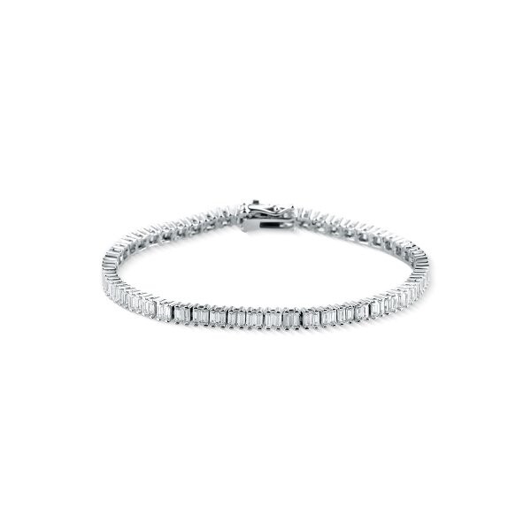 Náramek se syntetickými kameny 166-258-0075 18-10.45g