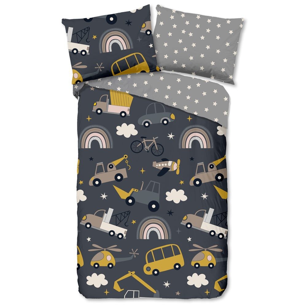 Good Morning Povlečení Good Morning 100% bavlna Rush 140x200/70x90 cm