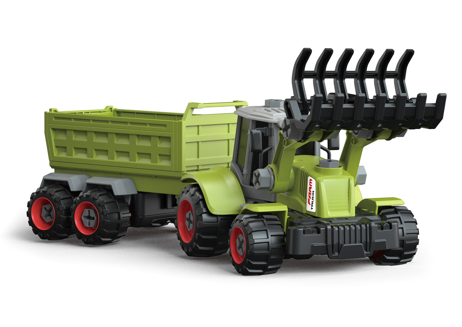 Traktor šroubovací nakladač s návěsem set 40 cm