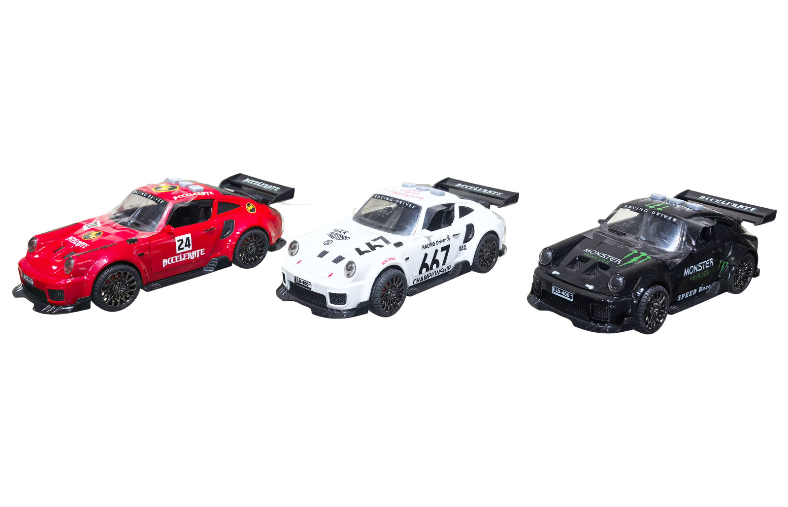 Auto dýmící s efekty 15 cm