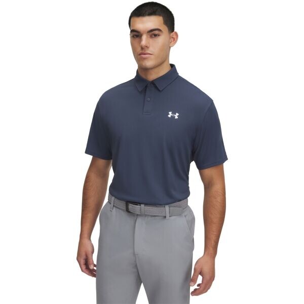 Under Armour T2G POLO Pánské polo triko, tmavě šedá, velikost S