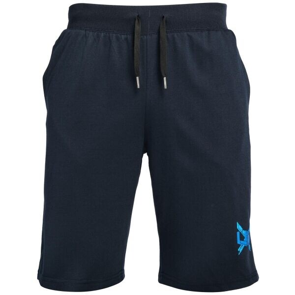 Willard EBO Pohodlné pánské úpletové šortky, tmavě modrá, velikost