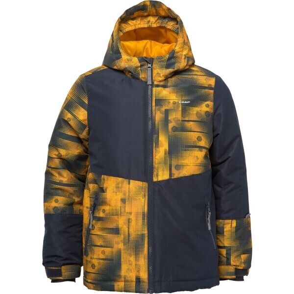 LOAP CUPRA Dětská lyžařská bunda, černá, velikost 134-140