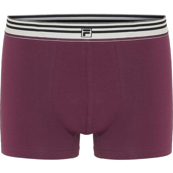 Fila MAN BOXER Pánské boxerky, vínová, velikost