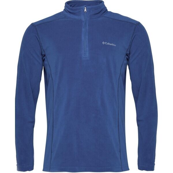 Columbia KLAMATH RANGE II HALF ZIP Pánská outdoorová mikina, modrá, velikost